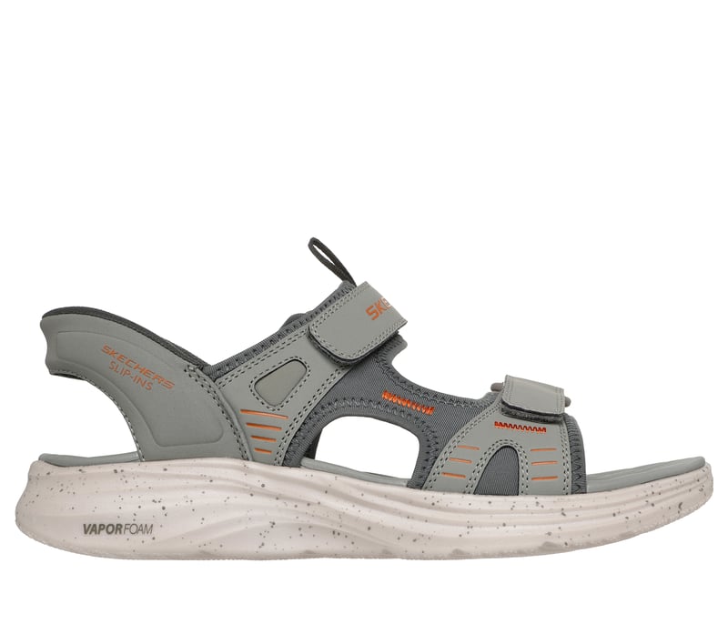 Skechers Slip-ins: Vapor Foam Sandal - Korro, VERT / ORANGE, fullimage number 0