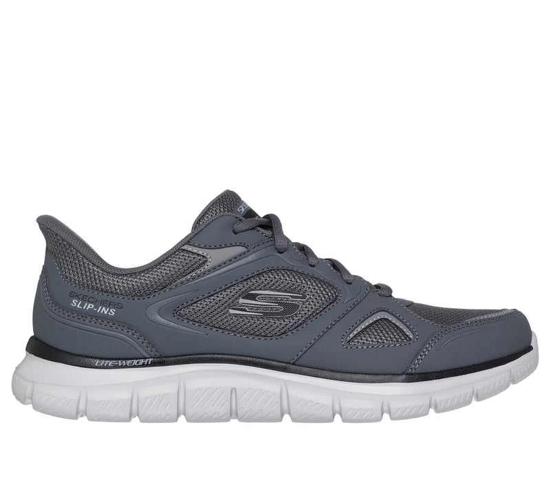 Skechers Slip-ins: Track - Ezral, CHARCOAL, fullimage number 0
