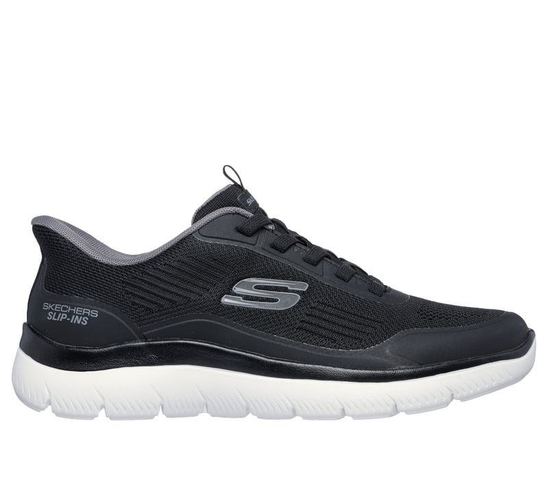 Skechers Slip-ins: Summits - Leyter, BLACK / WHITE, fullimage number 0