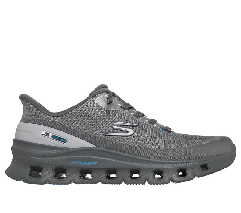 Skechers Slip-ins: Arch Fit Glide-Step Pro, CHARCOAL/BLUE, fullimage number 0