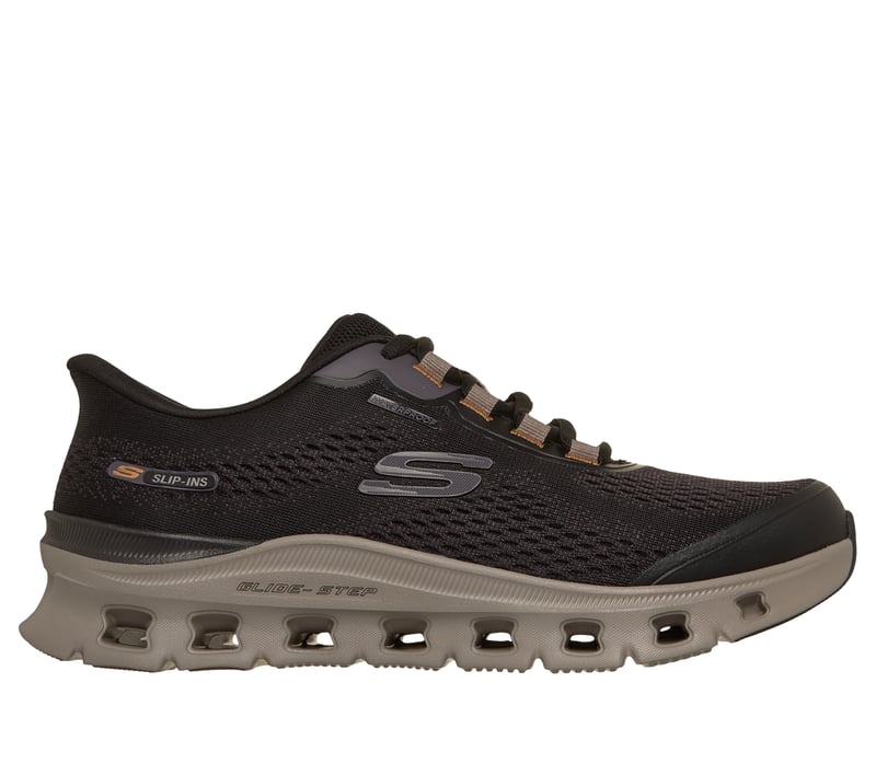 Skechers Slip-ins Waterproof: Glide-Step Pro - Chaching, BLACK / TAUPE, fullimage number 0