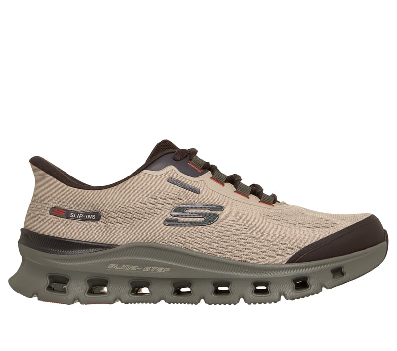 Skechers Slip-ins Waterproof: Glide-Step Pro - Chaching, TAUPE / MULTI, fullimage number 0