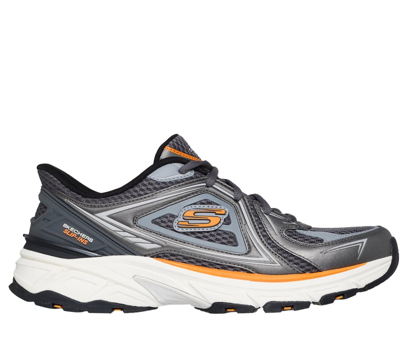 Skechers Slip-ins: Stamina Sport - Kordae, CHARCOAL / ORANGE, fullimage number 0