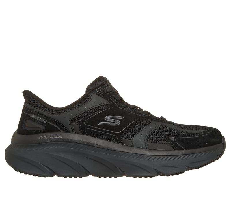 Skechers Slip-ins Relaxed Fit: D'Lux Walker 3.0 - Loyde, FEKETE / SZÜRKE, fullimage number 0