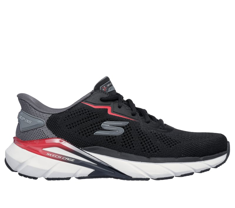 Skechers Slip-ins: Skech Cage - Voltix, BLACK / RED, fullimage number 0