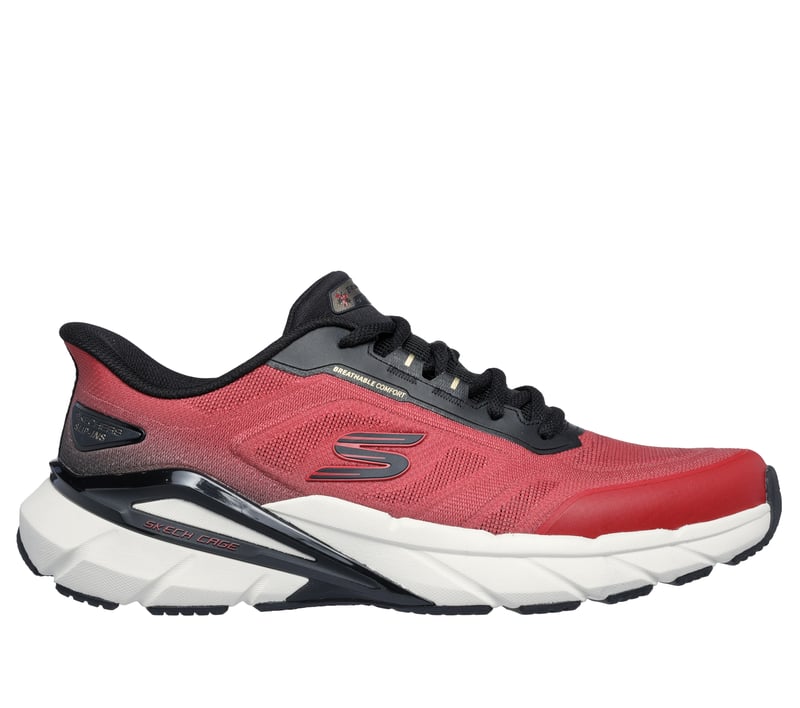 Skechers Slip-ins: Skech Cage, RED / BLACK, fullimage number 0