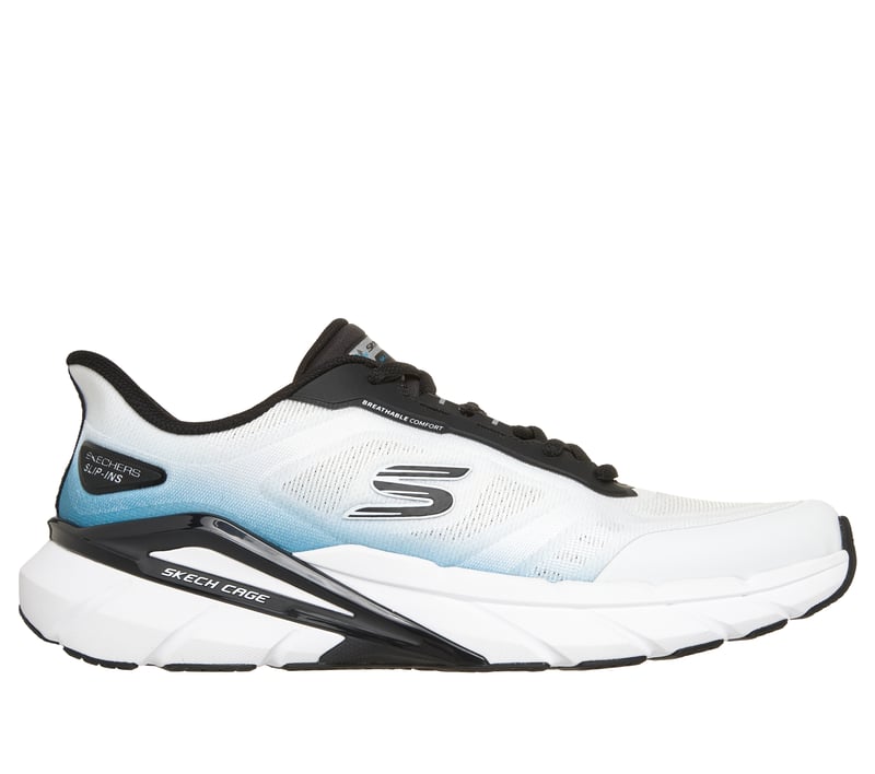 Skechers Slip-ins: Skech Cage, WHT / BLACK / BLUE, fullimage number 0