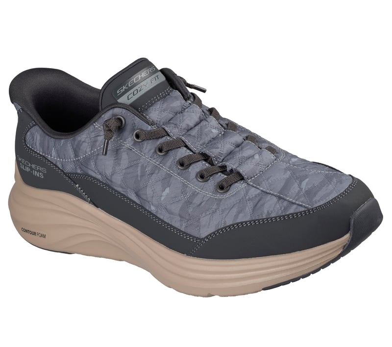 Мужские кроссовки Skechers Slip-ins: Contour Foam - Cozy Fit Camopost — фото 4