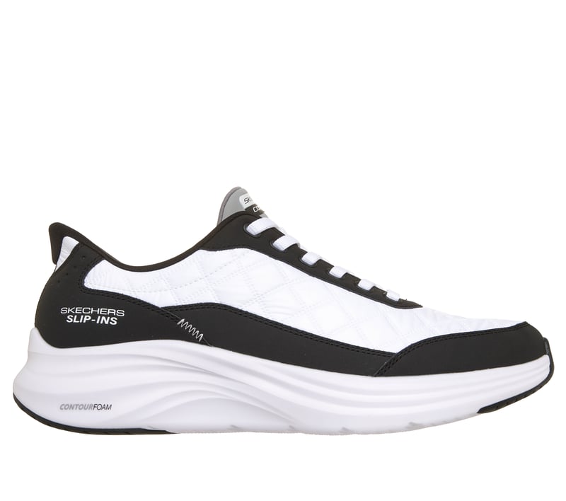 Skechers Slip-ins: Contour Foam - Cozy Fit Kiroh, WHITE / BLACK, fullimage number 0