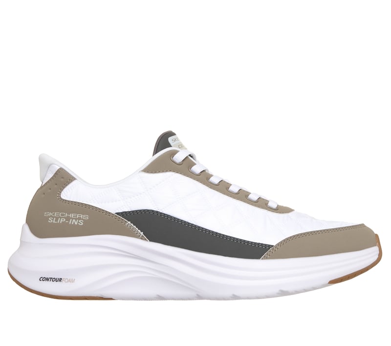 Skechers Slip-ins: Contour Foam - Cozy Fit Kiroh, WHITE / TAUPE, fullimage number 0
