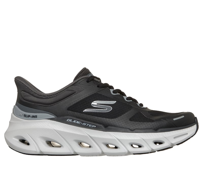 Skechers Slip-ins Relaxed Fit: Glide-Step - Opportune Day, NOIR / GRIS, fullimage number 0