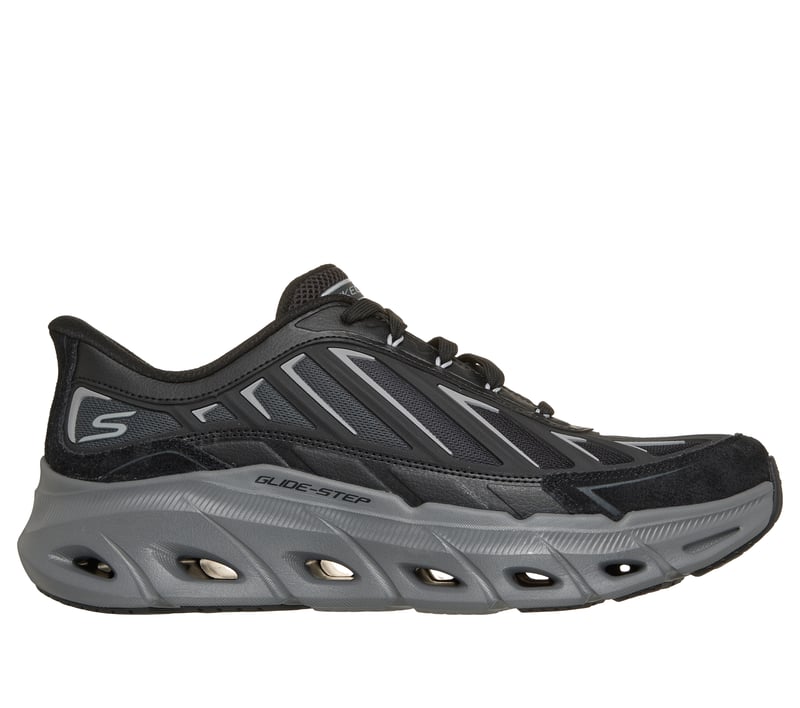 Skechers Slip-ins Relaxed Fit: Glide-Step - Fater, BLACK / CHARCOAL, fullimage number 0