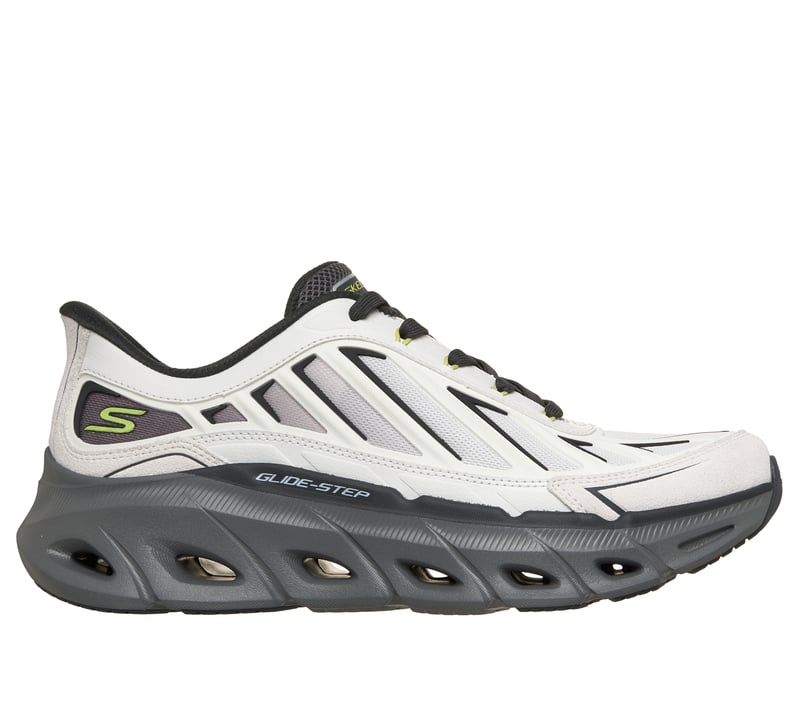Skechers Slip-ins Relaxed Fit: Glide-Step - Fater, WHITE / CHARCOAL, fullimage number 0
