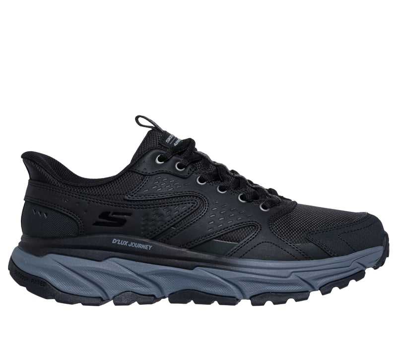 Skechers Slip-ins Relaxed Fit: D'Lux Journey - Sand Point Creek, BLACK / CHARCOAL, fullimage number 0