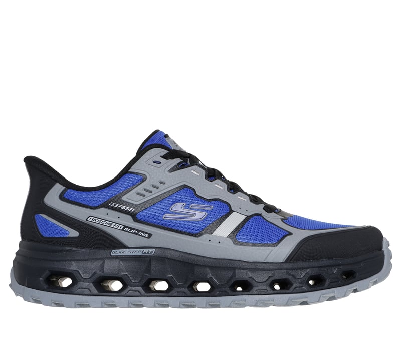 Skechers Slip-ins: Glide-Step AT - Rock Fence Creek, BLUE  /  GRAY, fullimage number 0
