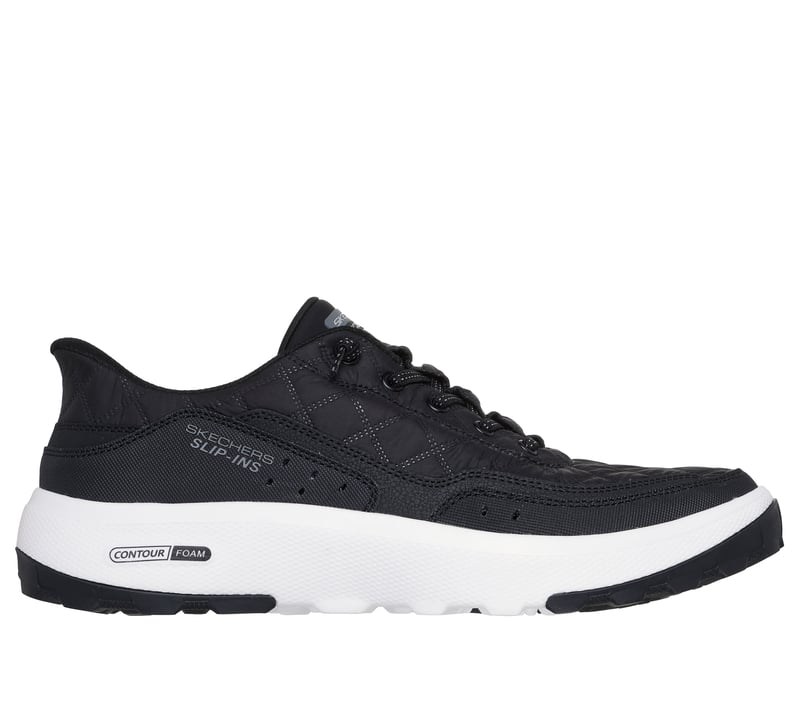 Skechers Slip-ins Relaxed Fit: Urban Explore - Cozy Fit, BLACK / WHITE, fullimage number 0