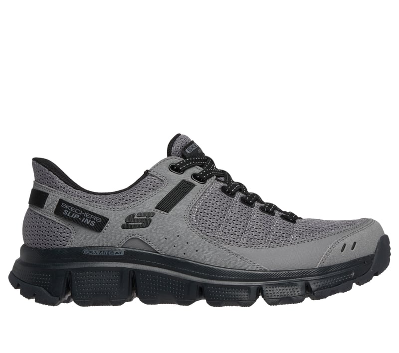Skechers Slip-ins: Summits All-Terrain - Distant Bridge, GRAY / BLACK, fullimage number 0