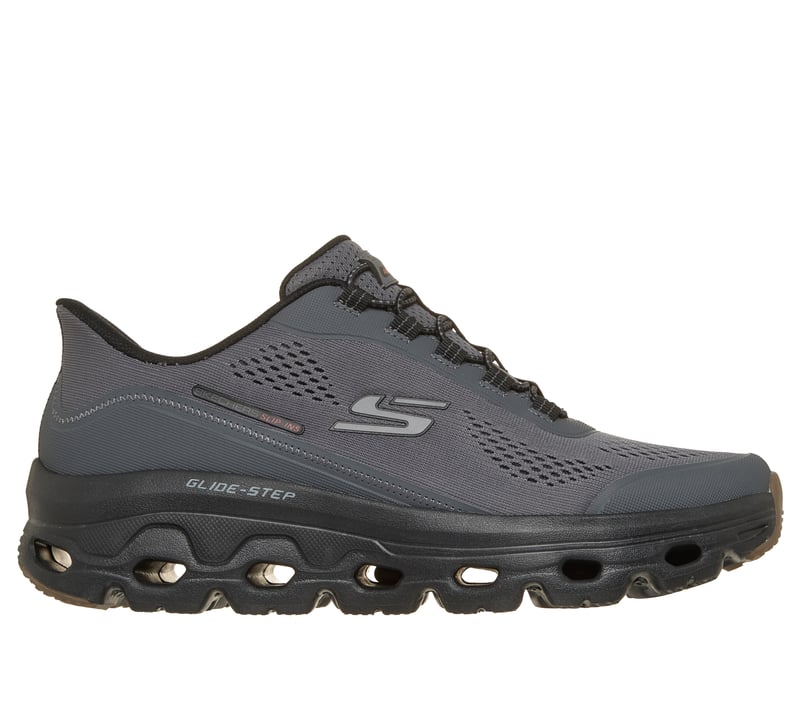 Skechers Slip-ins: Glide-Step Sole - Glover Peak, CHARCOAL/BLACK, fullimage number 0