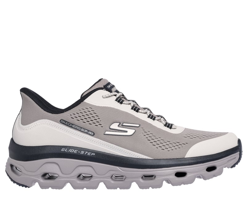 Skechers Slip-ins: Glide-Step Sole - Glover Peak, NATURAL / BLACK, fullimage number 0