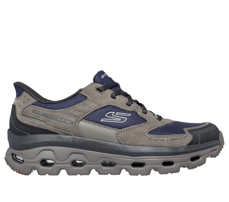 Skechers Slip-Ins: Glide-Step Sole - Carpenter Ridge, NAVY / BROWN, fullimage number 0
