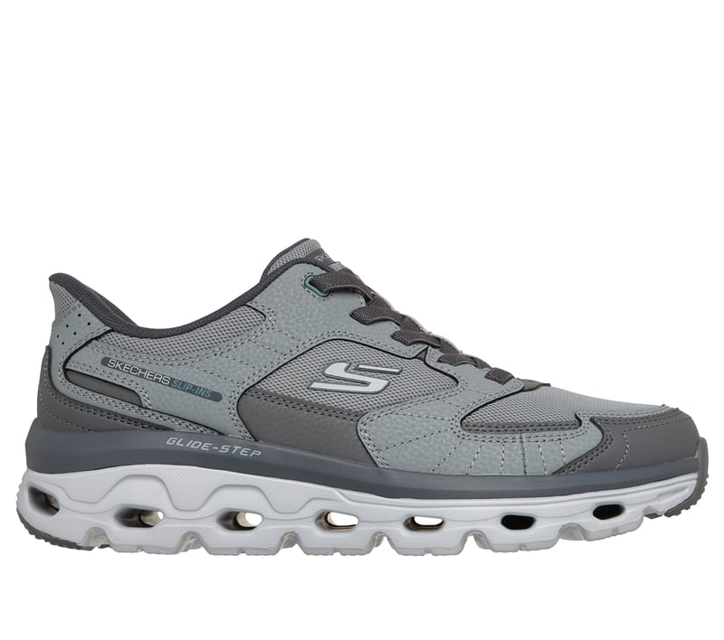 Skechers Slip-ins: Glide-Step Sole - Beale Creek, GRAY / CHARCOAL, fullimage number 0