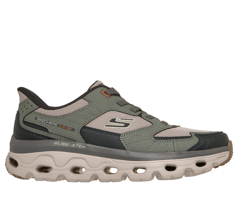 Skechers Slip-ins: Glide-Step Sole - Beale Creek, OLIVE / MULTI, fullimage number 0