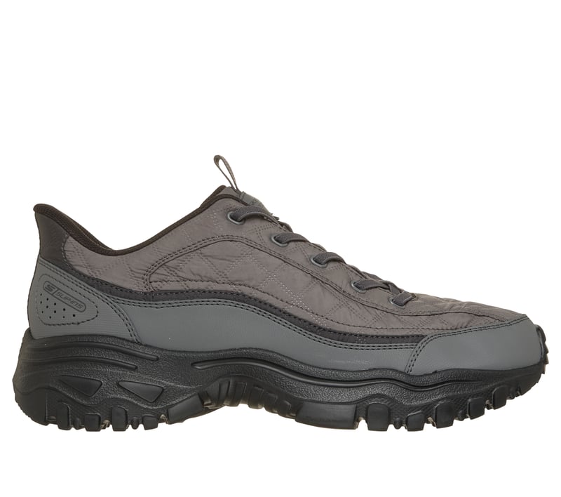 Skechers Slip-ins: E'Lite Afterburn - Cozy Fit Markleeville, CHARCOAL/BLACK, fullimage number 0