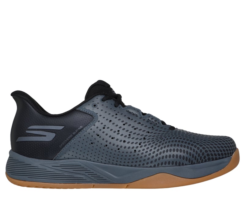 Skechers Slip-ins Relaxed Fit: Viper Court Reload, BLACK / CHARCOAL, fullimage number 0