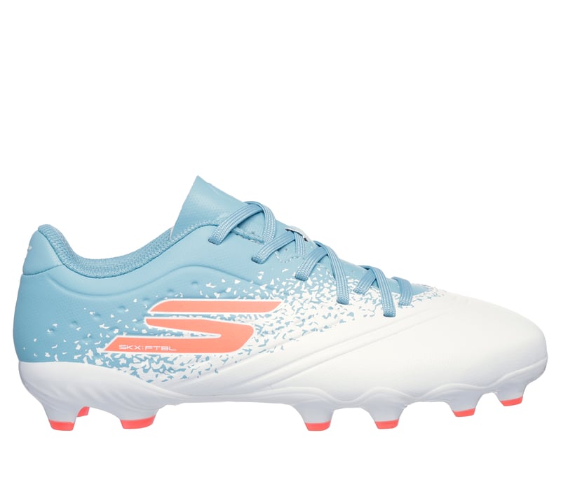 Skechers Razor 1.5 Jr Youth FG, WEISS / TÜRKIS, fullimage number 0
