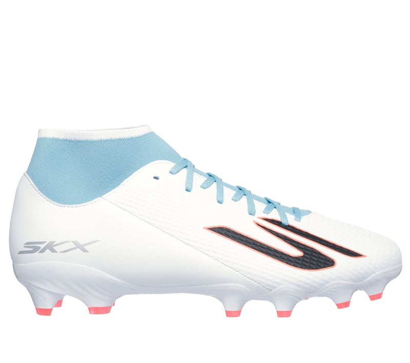 Skechers SKX_2 High Academy FG, WEISS / TÜRKIS, fullimage number 0