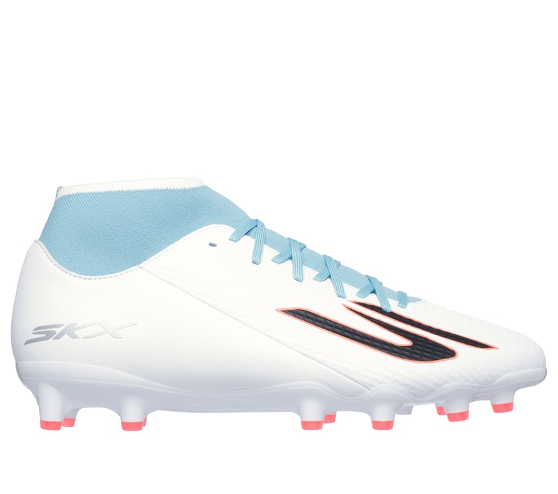 Skechers SKX_2 High Academy AG, WHITE / TURQUOISE, fullimage number 0