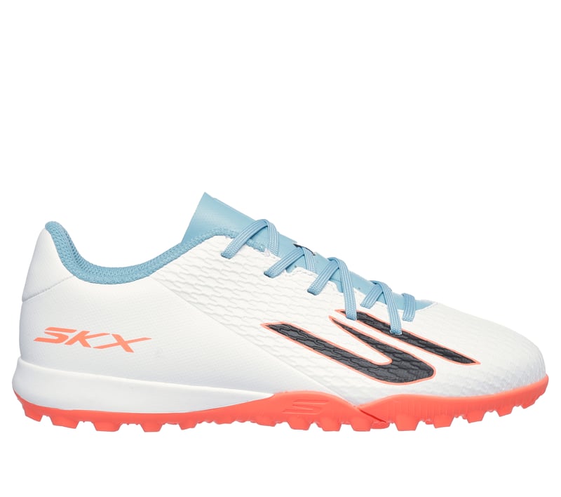 Skechers SKX_2 Jr Youth TF, WEISS / TÜRKIS, fullimage number 0