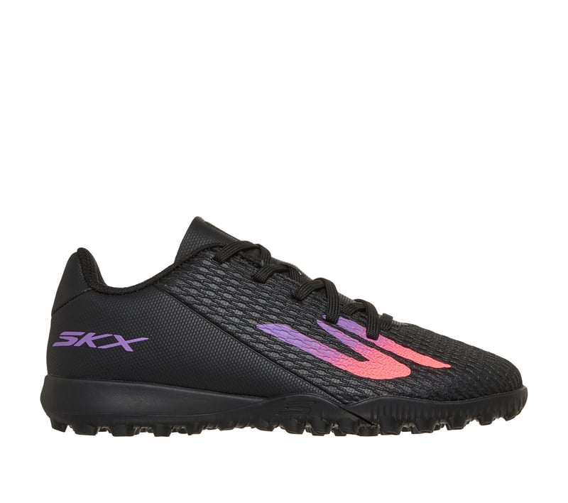 Skechers SKX_2 Jr TD TF, BLACK / PURPLE, fullimage number 0