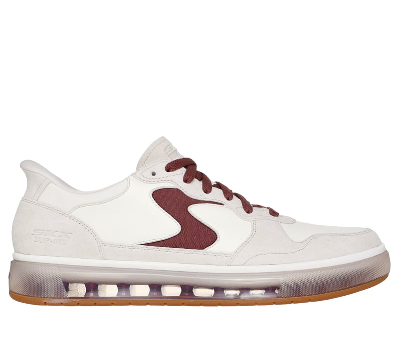 Skechers Slip-ins: Skech-Air Classic - Quille, NATURAL / BURGUNDY, fullimage number 0