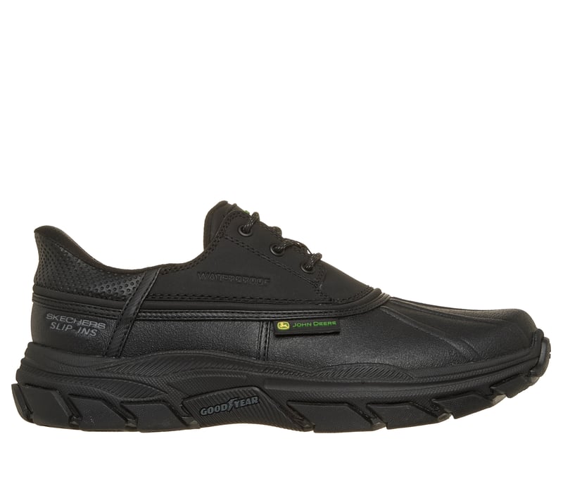 Skechers Slip-ins John Deere Waterproof Relaxed Fit: Respected - Tanzier, BLACK, fullimage number 0