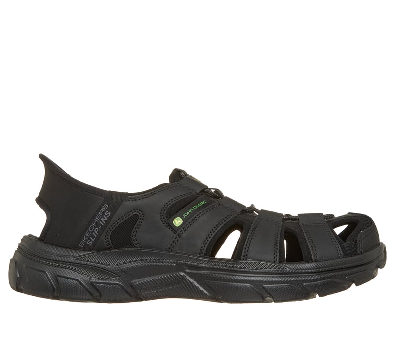 スケッチャーズ スリップインズ x ジョンディア リラックスドフィット：リヴォルテッド - ナイル, ブラック, fullimage number 0