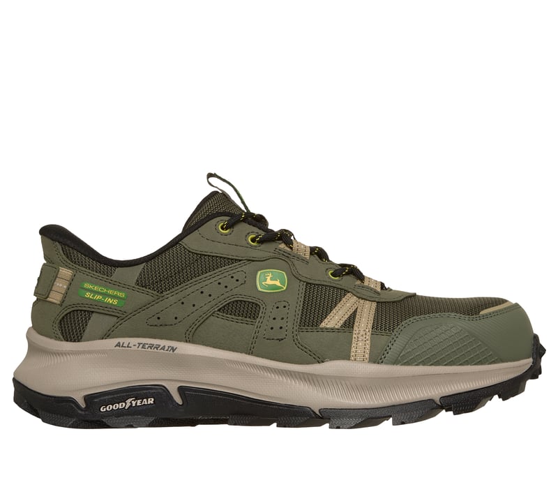 Skechers Slip-ins John Deere Relaxed Fit: Equalizer 5.0 Trail - Orchard ST, GREEN, fullimage number 0