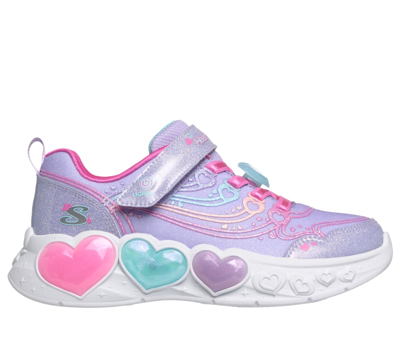 S-Lights: Enchanted Heart Lights, LAVENDER / MULTI, fullimage number 0