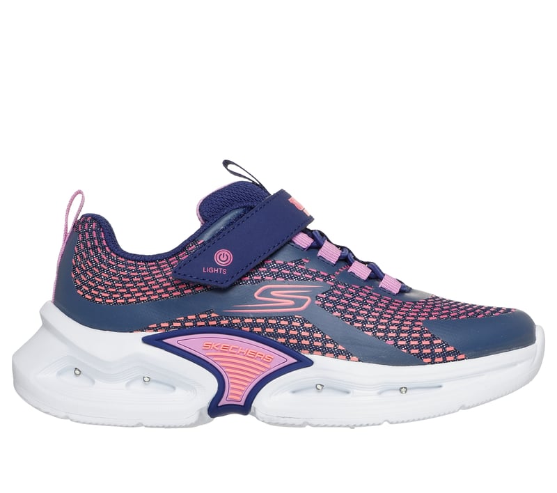 S-Lights: Kinetic-Lights - Where's My Skechers?, NAVY / MULTI, fullimage number 0