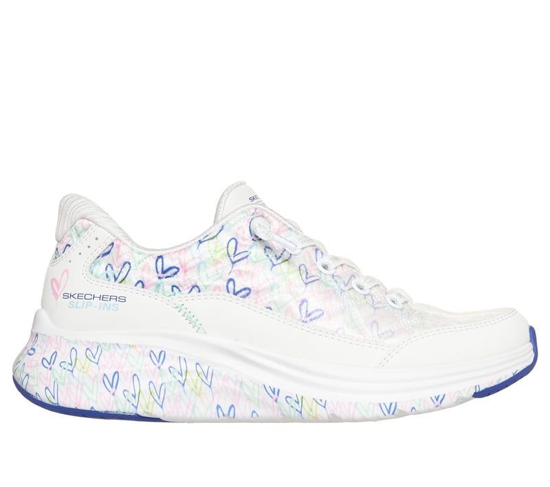Skechers Slip-ins JGoldcrown: Contour Foam - Cozy Fit Love Notes, WHITE / MULTI, fullimage number 0