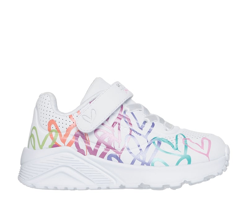 Skechers x JGoldcrown: UNO Lite - Metallic Shine, WHITE / MULTI, fullimage number 0