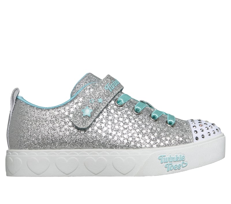 Twinkle Toes: Heart Steps - Shimmering Star, SILVER, fullimage number 0