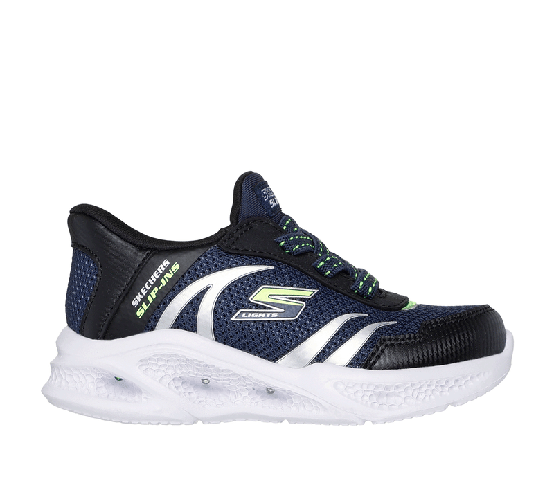 Skechers Slip-ins: Meteor-Lights - Brisk-Beams, NAVY / BLACK, fullimage number 0