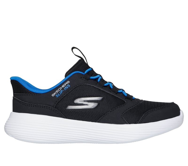Skechers Slip-ins: GO RUN 400 V.2 - Turbo-Brisk, BLACK / ROYAL BLUE, fullimage number 0