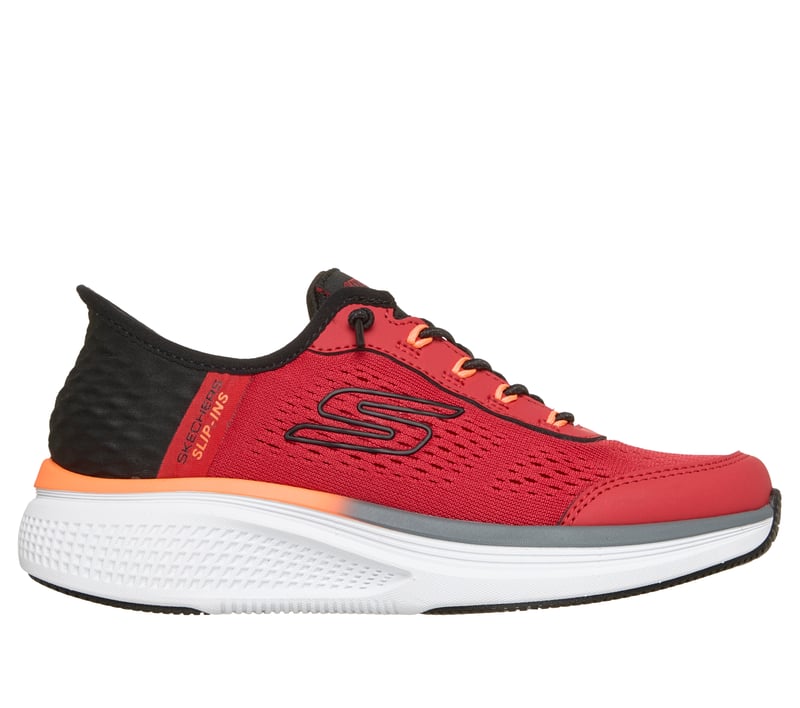 Skechers Slip-ins: GO RUN Elevate 2.0 - Where's My Skechers? Where's My Sneaks, RED / BLACK, fullimage number 0