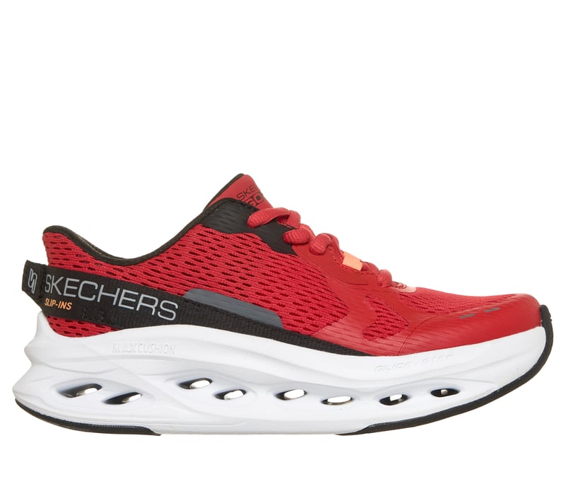 Skechers Slip-ins: Max Cushioning Glide-Step - Advert, RED / BLACK, fullimage number 0