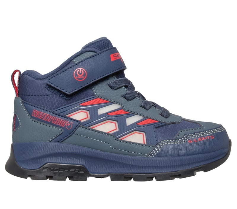 S-Lights Waterproof: Storm Blazer - Glow Trail, NAVY / RED, fullimage number 0