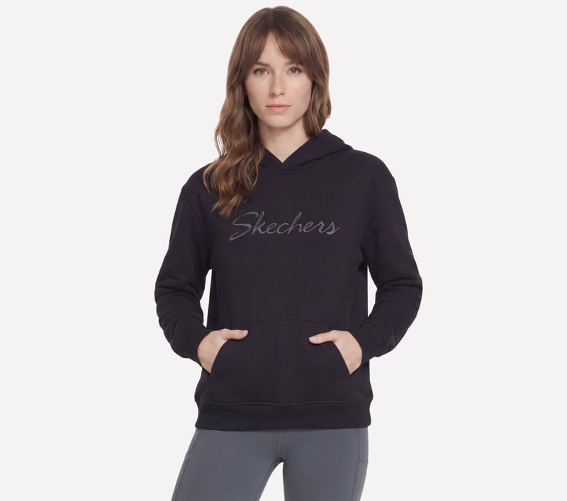 Skech-Sweats Fleece Graphic Hoodie, NOIR, fullimage number 0