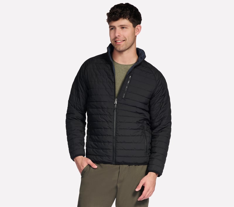 GO SHIELD Altitude Reversible Jacket, NOIR / VERT-LIME, fullimage number 0