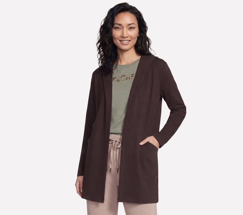 Cozy Luxe Restful Hoodigan, BRUN, fullimage number 0